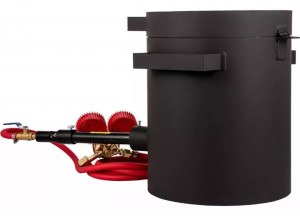 FORJA DE METAL PARA HORNO DE FUNDICION CON PROPANO 5KG