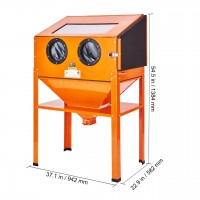 KIT SANDBLAST CON CÁMARA DE TRABAJO 60 GALONES 120 PSI