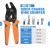 KIT PINZAS PONCHADORAS 10-22AWG Y PELADORA 10-20AWG P TERM