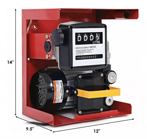 BOMBA DESPACHADORA DE DIESEL 60L/MIN CON MEDIDOR