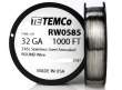 CABLE DE ACERO INOXIDABLE 20 A 32 AWG MARCA TEMCO