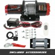 MALACATE ELÉCTRICO WINCH 12V 4500LBS CON CONTROL REMOTO
