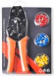 PINZAS PONCHADORAS PARA TERMINALES DE CABLE 22-10AWG C/ TERMINALES