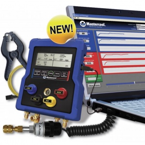  MASTERCOOL ML99972 Kit de manómetros, manifold y mangueras de cuatro pasos 