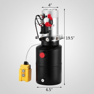 ACTUADOR HIDRAULICO DE 12V DC DE 6 LITROS GRADO INDUSTRIAL