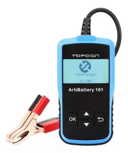 ANALIZADOR PROBADOR BATERIAS Y SISTEMA DE CARGA AUTOMOTRIZ MARCA TOP-DON MODELO ARTI-101