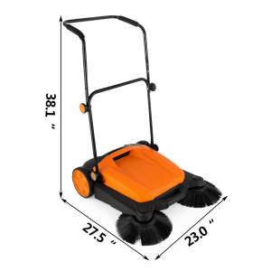 BARREDORA PROFESIONAL MANUAL, DOS ESCOBAS LATERALES 25” MARCA VEVOR MODELO RT-650S BARREDORA PROFESIONAL MANUAL, DOS ESCOBAS LATERALES 25” MARCA VEVOR MODELO RT-650S