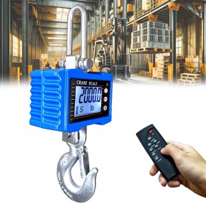 BASCULA DIGITAL COLGANTE 1000KG/2000LB CONTROL GANCHO