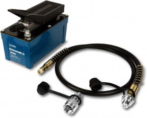 BOMBA HIDRÁULICA NEUMÁTICA DE PEDAL 10,000 PSI TEMCO