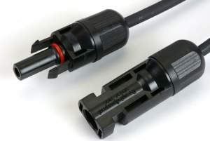 CONECTORES PARA PANELES SOLARES CON CABLE DE EXTENSION 12 AWG MARCA TEMCO