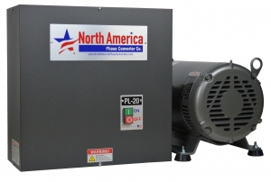CONVERTIDOR DE FASE ROTATIVO CON MOTOR INTEGRADO PARA 20HP MOD. PL-20 PRO-LINE MARCA NORTH AMERICA