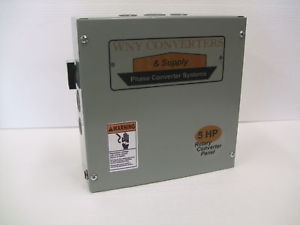 CONVERTIDOR DE FASE ROTATIVO PARA 5HP MOD. RP05 MARCA WNY