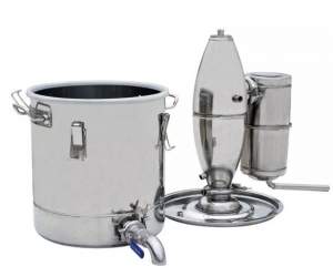 DESTILADOR DE AGUA ALCOHOL CERVEZA LICOR 70 LITROS KIT 