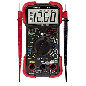 EQUUS INNOVA 3320 Multímetro de usos automotrices 