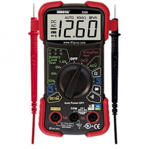 MULTÍMETRO DE USOS AUTOMOTRICES MARCA INNOVA MODELO EQUUS INNOVA 3320