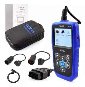 ESCANER DUAL PARA DIESEL PESADOS Y GASOLINA OBD2 MARCA NEXAS MODELO NL102 ESCANER DUAL PARA DIESEL PESADOS Y GASOLINA OBD2 MARCA NEXAS MODELO NL102
