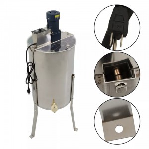 EXTRACTOR ELÉCTRICO DE MIEL 4/8 BASTIDORES 110V INOXIDABLE