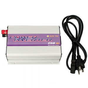 INVERSOR DE PODER EÓLICO TURBINA 250W GRID TIE 10.8-30V DC