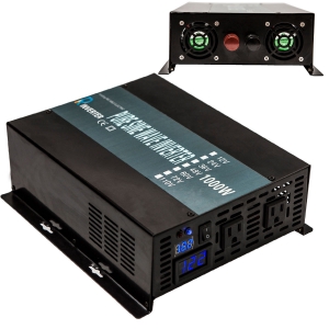 Inversor De Corriente De Onda Sinusoidal 1000w 12 Dc A 120ac