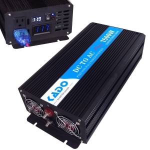 Inversor De Corriente De Onda Sinusoidal 1500w 12 Dc A 120ac