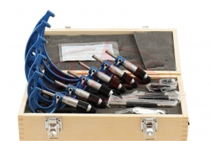 JUEGO DE 6 MICROMETROS PREMIUM DE 0-6 PULGADAS JUEGO DE 6 MICROMETROS PREMIUM DE 0-6 PULGADAS