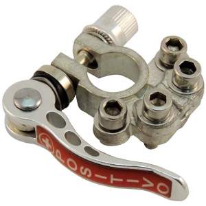 JUEGO DE TERMINALES CON UNA PINZA AJUSTABLE PARA BATERIA DE USO AUTOMOTRIZ