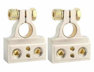 JUEGO DE TERMINALES DE ZINC Y LATON PARA BATERIAS USO AUTOMOTRIZ 4/8 AWG