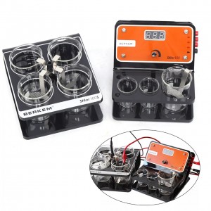 MAQUINA DE ENCHAPADO PARA JOYERÍA GALVANOPLASTIA CON FRASCOS