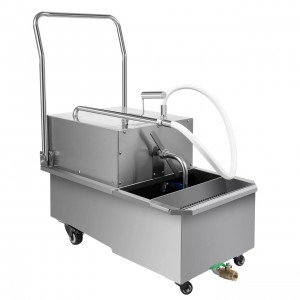 MAQUINA PARA FILTRAR ACEITE COMESTIBLE USADO 55 LITROS