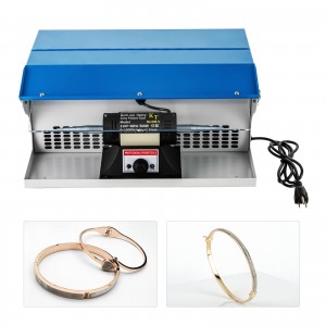 MAQUINA PULIDORA DE MESA PARA JOYAS CON COLECTOR 110V