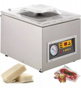 MAQUINA SELLADORA AL VACÍO ENVASADORA 120W CÁMARA SELLADORA