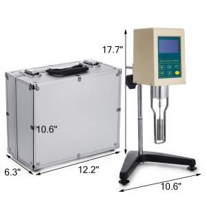 MEDIDOR DIGITAL DE VISCOSIDAD FLUIDOMETRO VISCOSIMETRO 