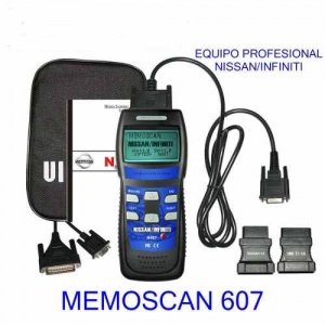 ESCANER AUTOMOTRIZ PARA NISSAN MARCA MEMOSCAN MODELO N607