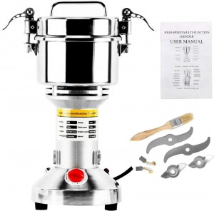 MOLINO PULVERIZADOR DE HIERBAS Y GRANOS 500G FIJO