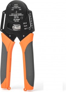 PINZA CRIMPADORA PARA TERMINALES DE BARRIL AWG 16-20