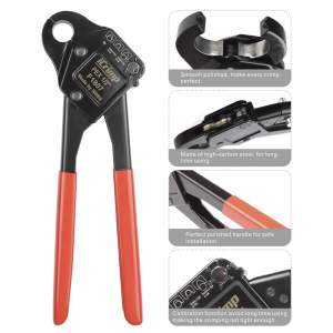 PINZA PONCHADORA IWISS ENGARZADORA PEX 1/2 Y 3/4 GO NO GO