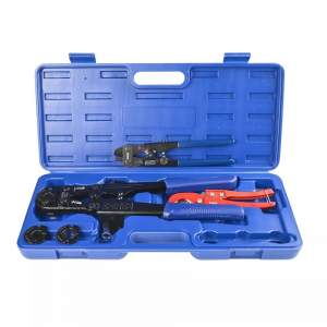 KIT DE PINZAS CRIMPADORAS TUBERÍA PEX 3/8 A 1 PULG