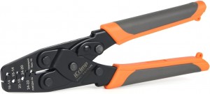 PINZA PONCHADORA PARA TERMINALES DE CLIMA AWG 24-14 IWISS