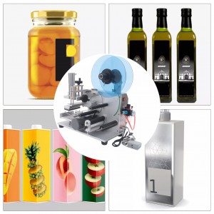 MAQUINA ETIQUETADORA SEMI AUTOMÁTICA BOTELLAS CUADRADAS