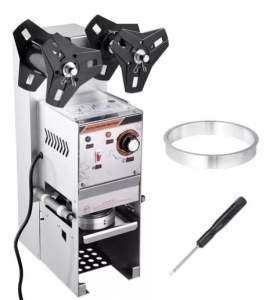 SELLADORA MANUAL TÉRMICA PARA VASOS Y TAZAS