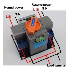 SWITCH TRANSFER INTERRUPTOR DE TRANSFERENCIA 63A 220V