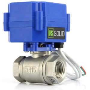 VALVULA DE BOLA MOTORIZADA DE ½ VALVULA DE BOLA MOTORIZADA DE ½