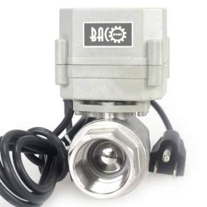 VALVULA DE BOLA MOTORIZADA DE 1/2 ”3/4” 1 ” ACERO INOXIDABLE 12V ~ 240V NORMALMENTE CERRADA MODELO VBM12110 VALVULA DE BOLA MOTORIZADA DE 1/2 ”3/4” 1 ” ACERO INOXIDABLE 12V ~ 240V NORMALMENTE CERRADA MODELO VBM12110