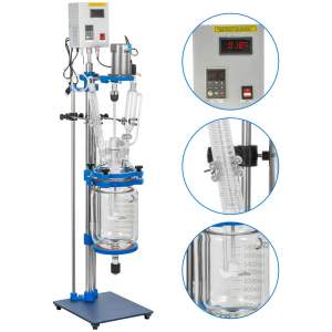 VASO REACTOR PARA LABORATORIO 0-1200 RPM 110V VEVOR